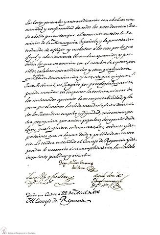 El Real Decreto del 4 de mayo de 1814