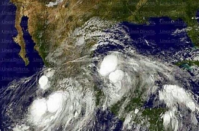 Paso de tormenta trópica Amanda.