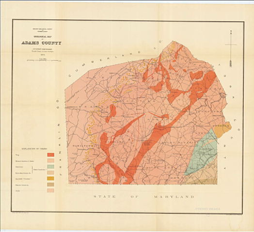 Ambrose worked for the Geological Survey of Pennsylvania
