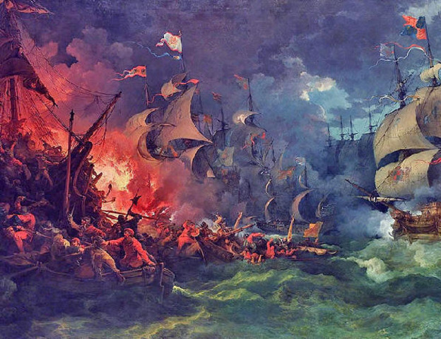 English Defeats Spanish Armada