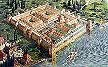 Palacio de Diocleciano en Spalato (Croacia)
