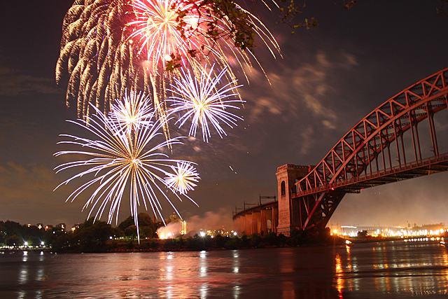 Chinese create fireworks and gunpowder