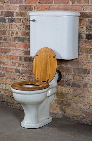 Ancestor of the modern toilet created
