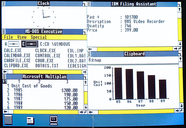 El inicio de microsoft windows como sistema operativo y su camino hacia la popularidad