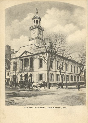 Ambrose Lehman becomes a founding member of the Lebanon County Historical Society