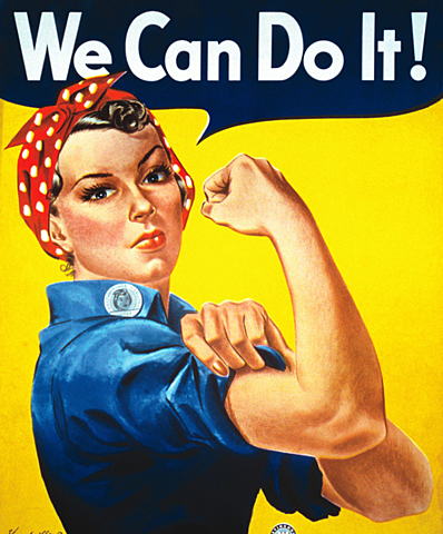 Rosie the Riveter Campaign debuts on Saturday Evening Post