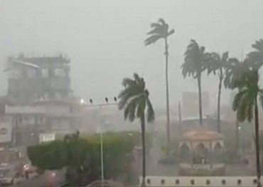 Inusual granizada azota a la costa de Chiapas. ¡El cambio climático nos alcanza!
