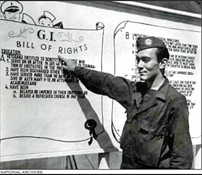 GI Bill/Serviceman's Readjustment Act 1944