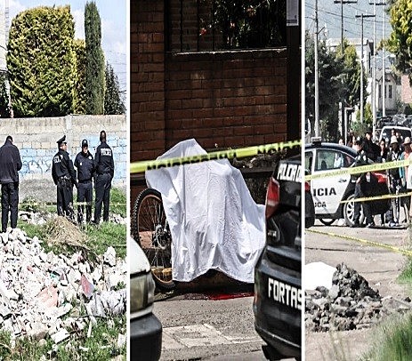 Toluca, la capital del crimen: 9 asesinatos en 72 horas