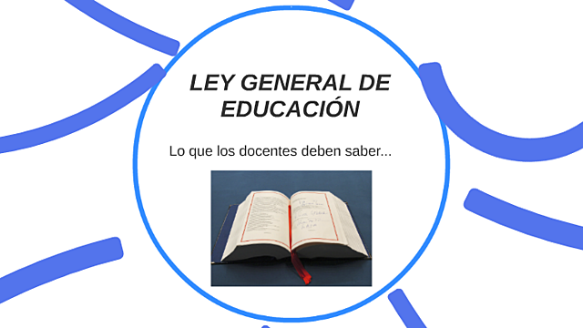 Ley general de educación