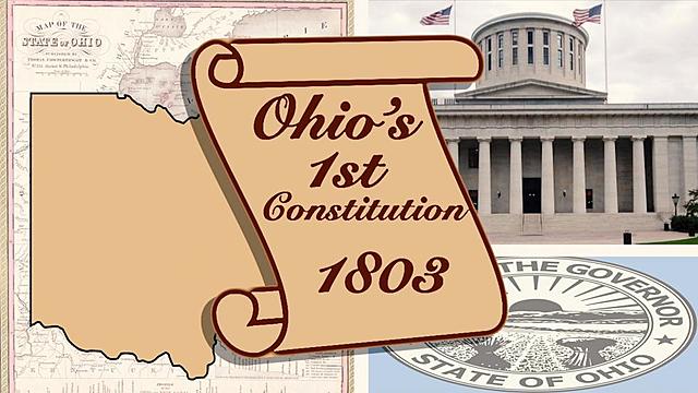 Presentation of the Ohio Constitution to Congress
