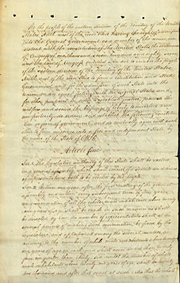 Constitutional Convention of 1851 adjourned