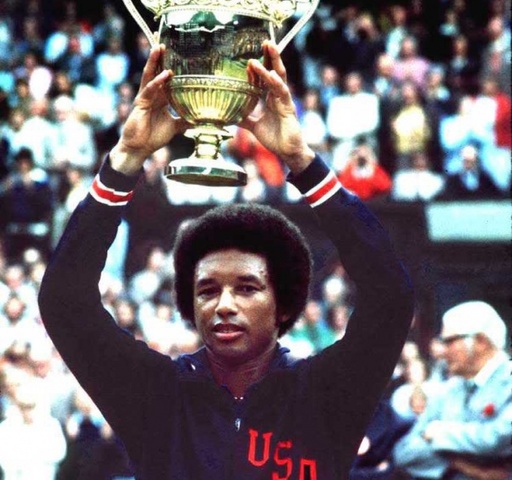 Arthur Ashe wins Wimbledon