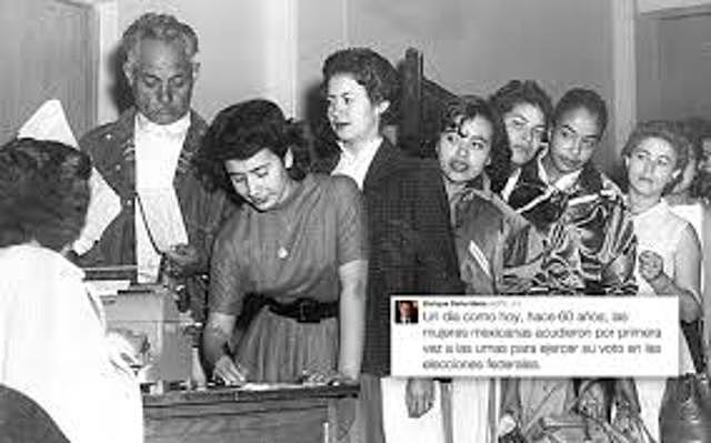 Se otorga el derecho al voto a la mujer