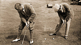 Timeline: Él golf