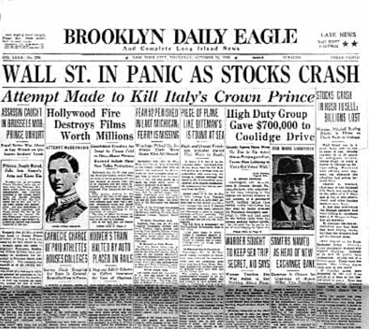 Panic of 1929