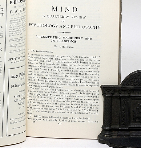 Computing Machinery and Intelligence