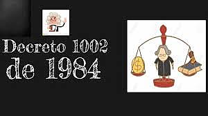 DECRETO 1002 1984