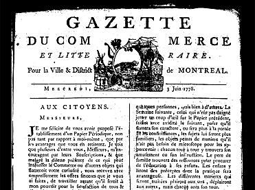 Primer periódico francés