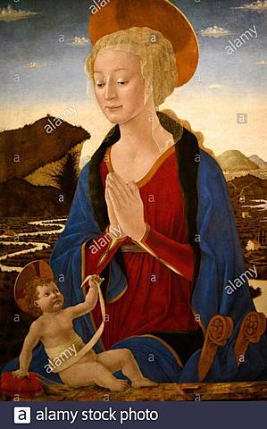 La Virgen y el Niño Jesus, BALDOVINETTI