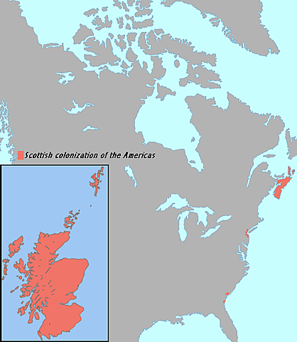 Colonización escocesa de América