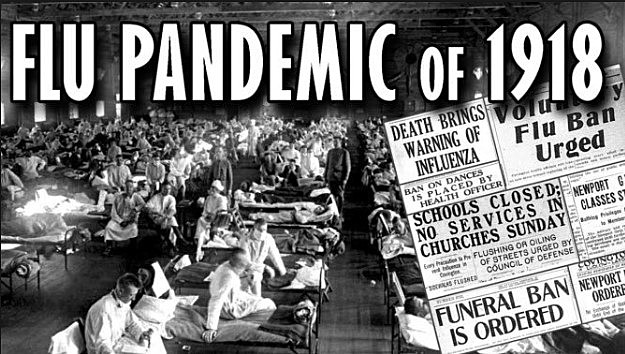 1918 - GRIPE PANDEMICA
