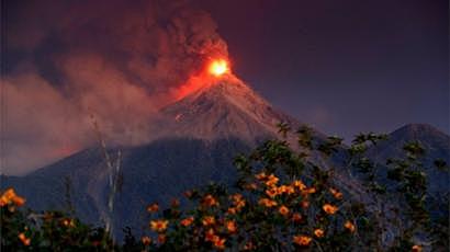 ERUPCIÓN DE VOLCÁN EN GUATEMALA