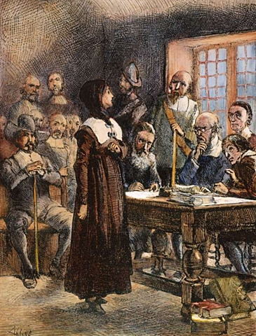 Trial of Anne Hutchinson Begins
