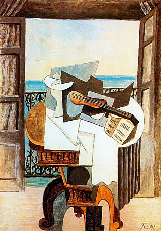 Mesa frente a la ventana- Pablo Picasso