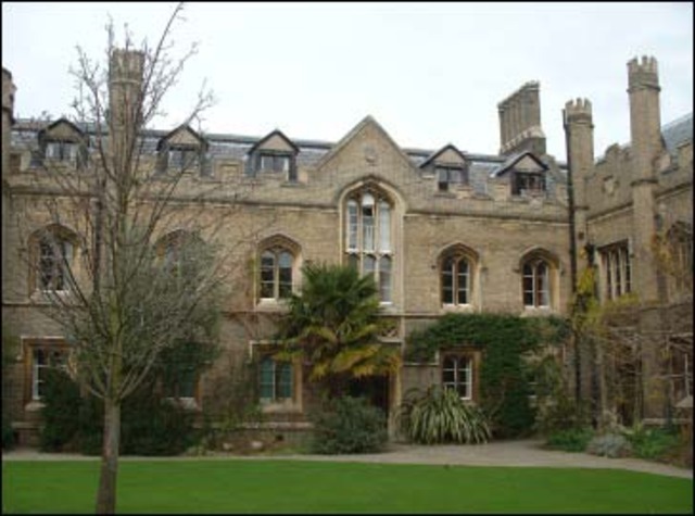 Babbage transffered to Peterhouse.