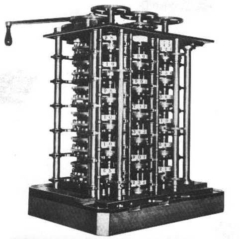 He peresented difference engine