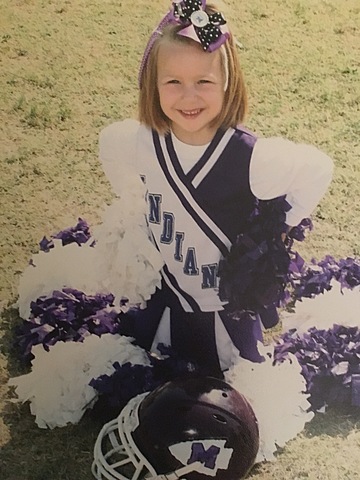 I started doing cheer