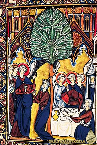 Siglos XII - XIII (img: Salterio de San Luis)