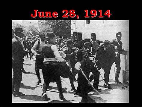 Archduke of Austria and his wife Sophie are assassinated