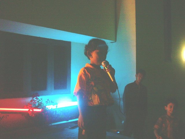 First speech in stage