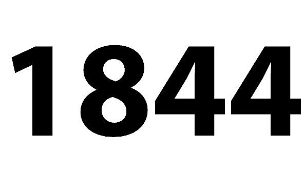 Eventos del año de 1844