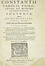 Constancio Varolio. ( 1543- 1575)