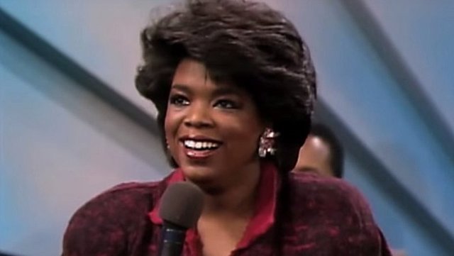 Oprah Winfrey launches her show