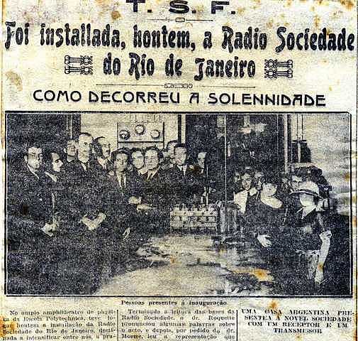 Início da Educação a Distância pelo rádio brasileiro.