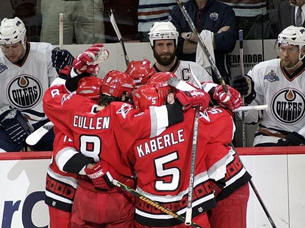 Stanley Cup Hurricanes .v. Oilers