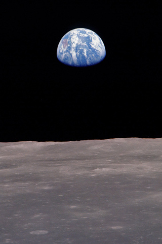 Photograph of the Earth from the Moon