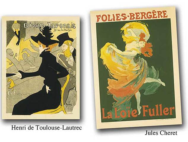 Inicio del cartel moderno