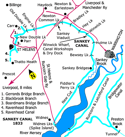Sankey Canal opened