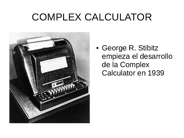Complex Calculator