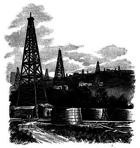 Crecimiento de la explotación petrolera y refinación.