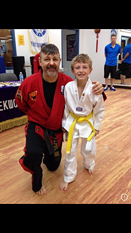 First Day of Tae-Kwon-Do