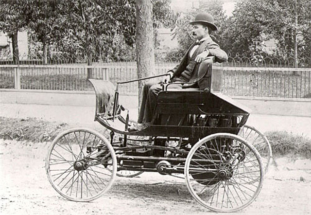 First car was invented.