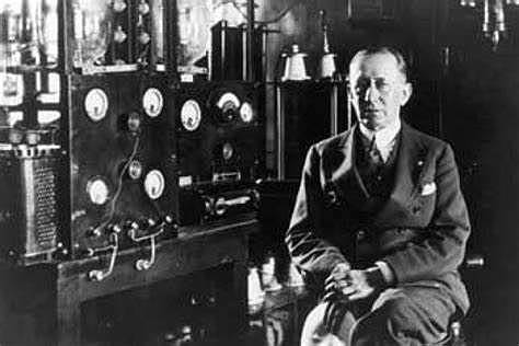 First radio was invented.