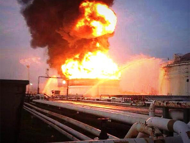 Incendio en la refinería, Julio de 2014