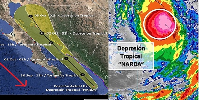 Desastre en Ocuilan por Tormenta Narda, Febrero de 2019.
